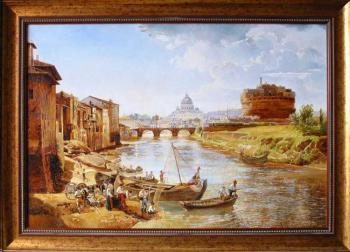 New Rome. The Castle of St.Angel (copy, Sylvester Shchedrin)