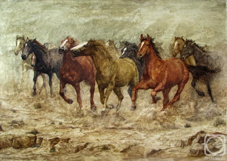Pogosyan Sergey. Herd of horses