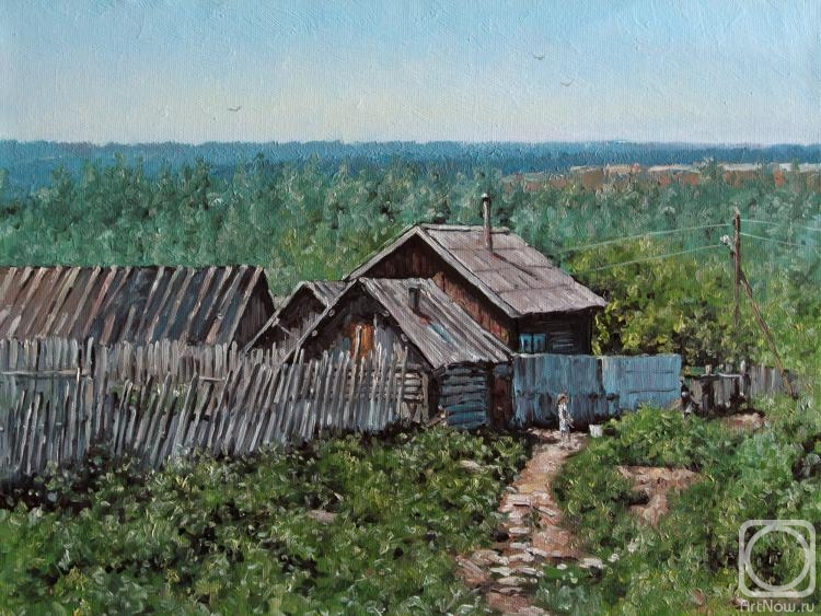 Volya Alexander. August in the village