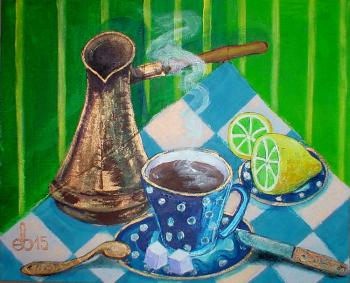Lemon, sugar, coffee. Yevdokimov Sergej