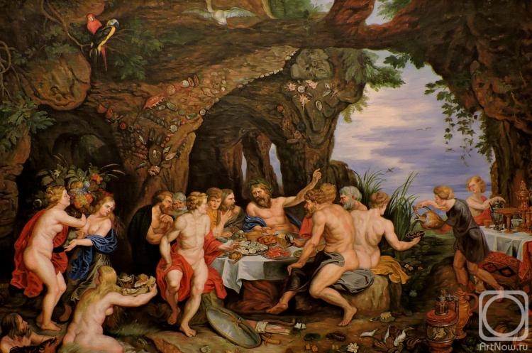 Smorodinov Ruslan. Feast of Achelous (copy P.P.Rubens)