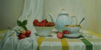 Still life with strawberries. Kharchenko Ivan