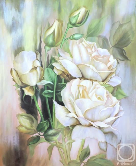 Smorodinov Ruslan. White roses
