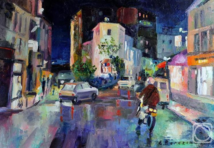 Berezina Elena. Paris by Night
