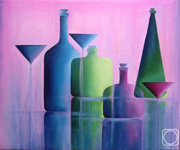 Orlov Andrey. Colored bottles