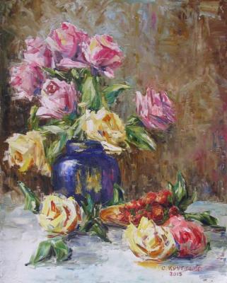 Mama's Roses in a Vase. Kruglova Svetlana