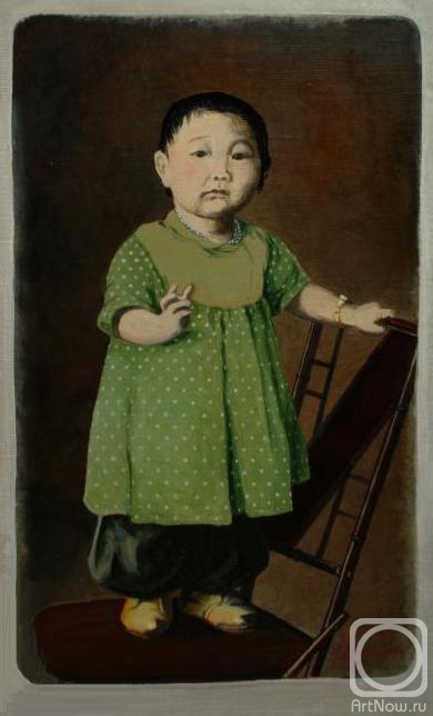 Voznesenskiy Aleksey. Girl (portrait to order)