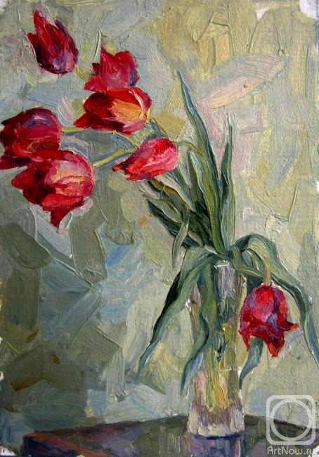 Voronov Vladimir. Tulips (etude)