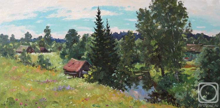 Alexandrovsky Alexander. Summer afternoon. Gremyachaya River