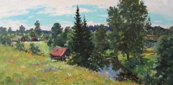 Alexandrovsky Alexander . Summer afternoon. Gremyachaya River
