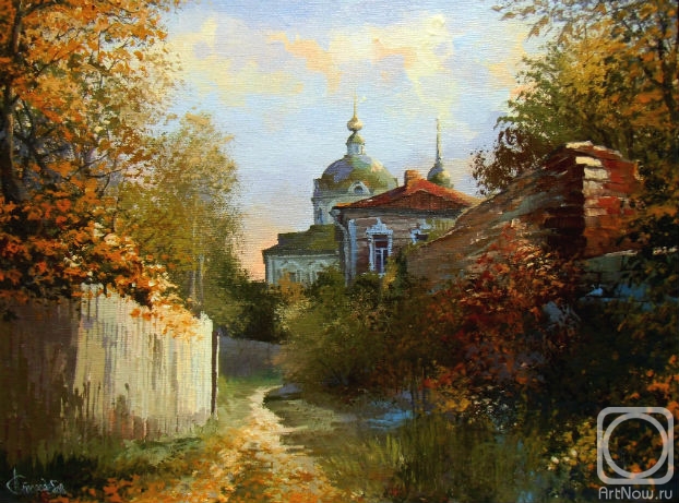 Starodubov Alexander. Autumn. Torzhok