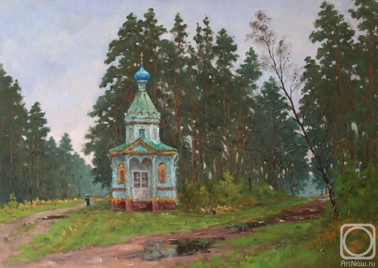 Alexandrovsky Alexander. Park in Konevets. Chapel