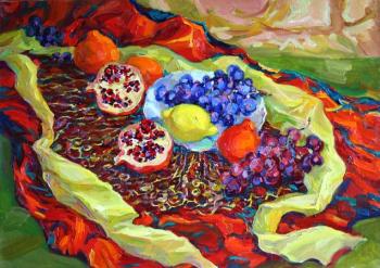The taste of pomegranate. Still-life (). Mirgorod Igor