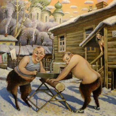 Winter troubles of the panovs. Andrianov Andrey