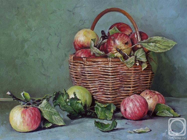 Volya Alexander. Apples in basket