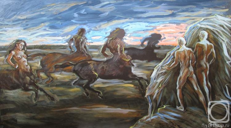 Dobrovolskaya Gayane. Running Free Centaurs