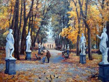 Autumn in the Summer Garden. Avrin Aleksandr