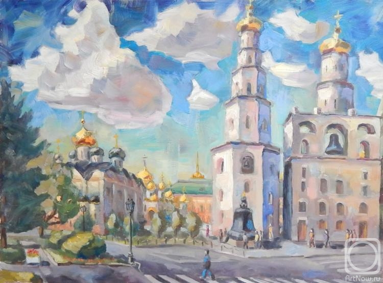 Silaeva Nina. Moscow. Kremlin. Ivan The Great Bell Tower