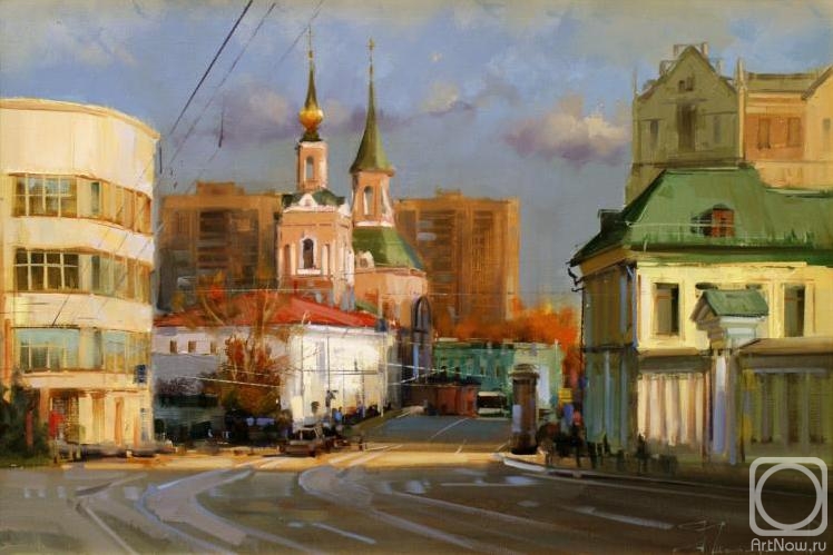Shalaev Alexey. O Opening Day. Moscow, Novaya Basmannaya Street