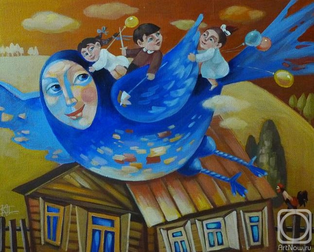 Panina Kira. The Blue Bird of childhood