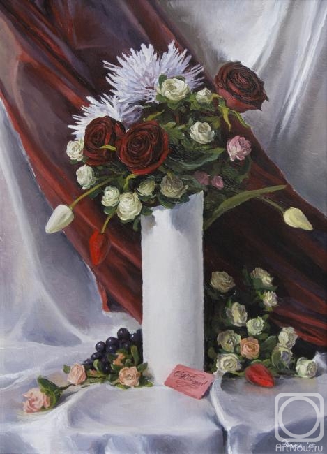 Zhilov Andrey. Still life with roses