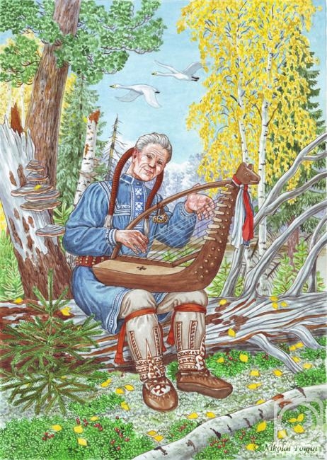 Fomin Nikolay. Khanty harp