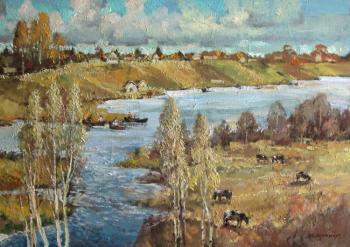 Kremer Mark Veniaminovich. On the river bank Msta