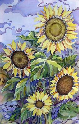 Sunflowers. Kaminskaya Maria