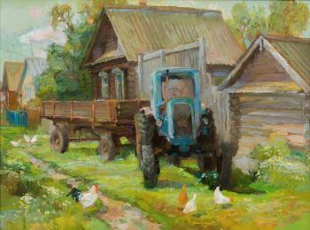 Before a haymaking. Roshina-Iegorova Oksana