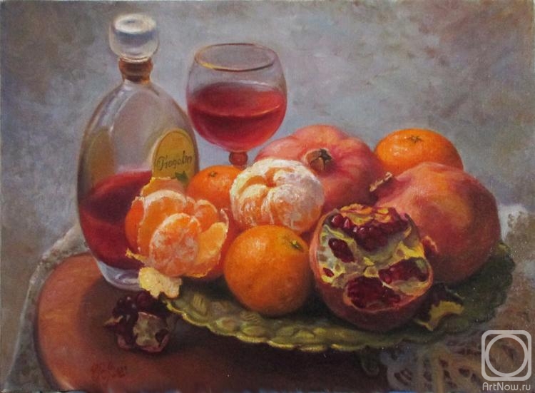 Shumakova Elena. Tangerines and grenades