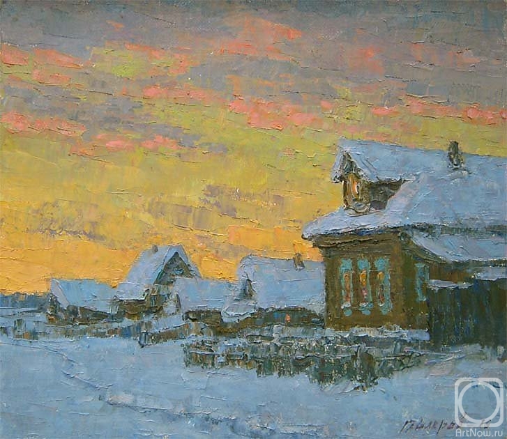 Gaiderov Michail. Winter evening