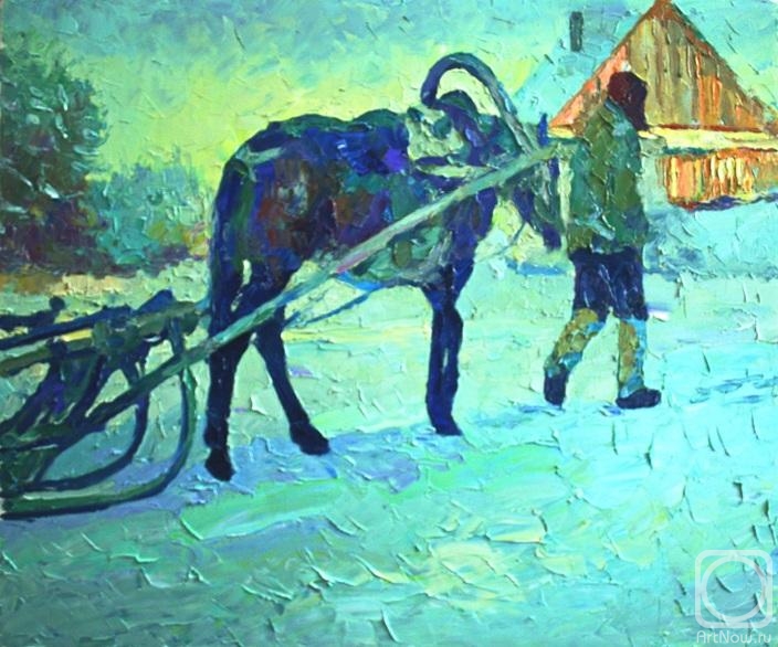 Rudnik Mihkail. Horse (passing the bottom of the economic crisis)