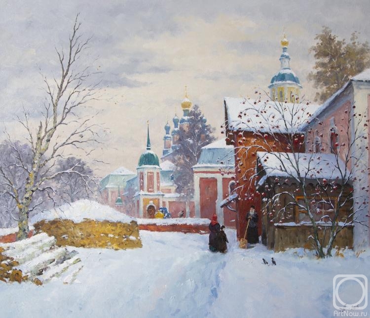 Alexandrovsky Alexander. Winter in Sanaksar monastery