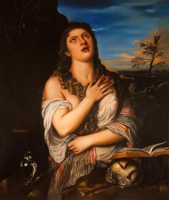 Repenting Mary Magdalene