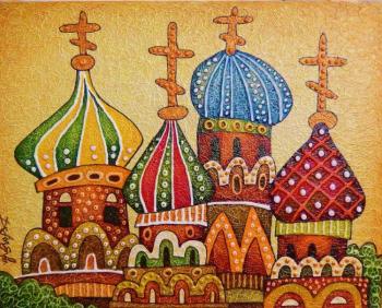 Domes Of St. Basil s Cathedral. Davydov Oleg