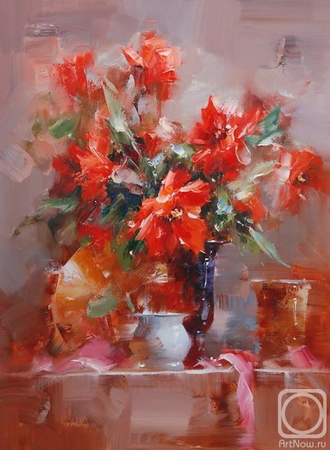 Solovyov Vasily. Red poppies