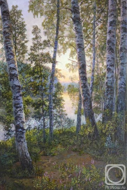 Panov Eduard. On the bank of the Volga