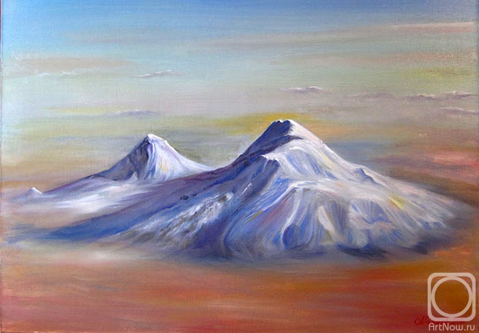 Manucharyan Aram. The majestic Ararat