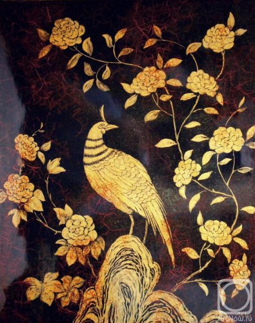 Kolesov Maxim. Decorative panel in the style of "chinoiserie"