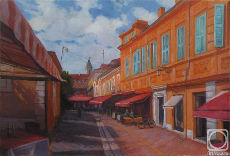 Shumakova Elena. Street in Nice