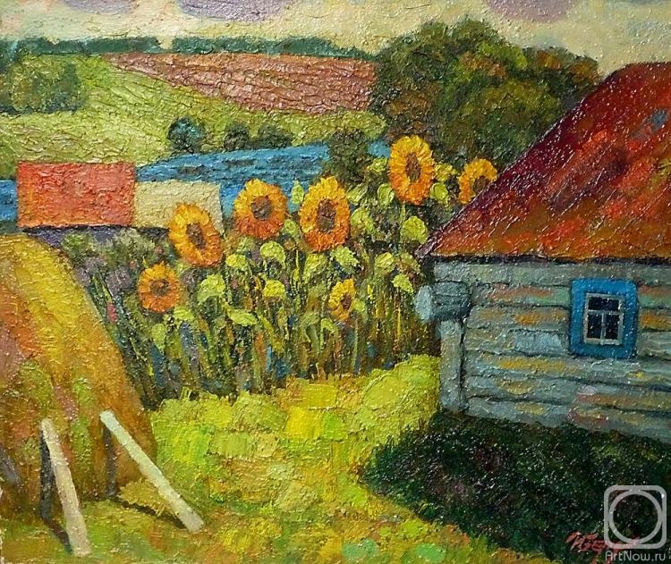Berdyshev Igor. Sunflowers