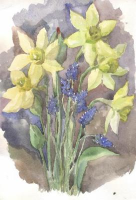 Daffodils May 1 (). Kruppa Natalia