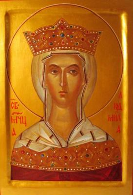 Holy Martyr Princess Ludmila of Bohemia. Kutkovoy Victor