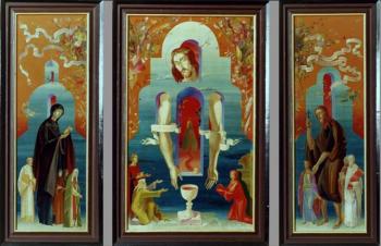 Triptych "Prayer-&39;92" (general view)