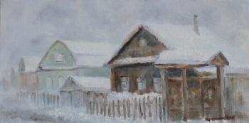 Winter on the Street (etude). Namokonov Alexander