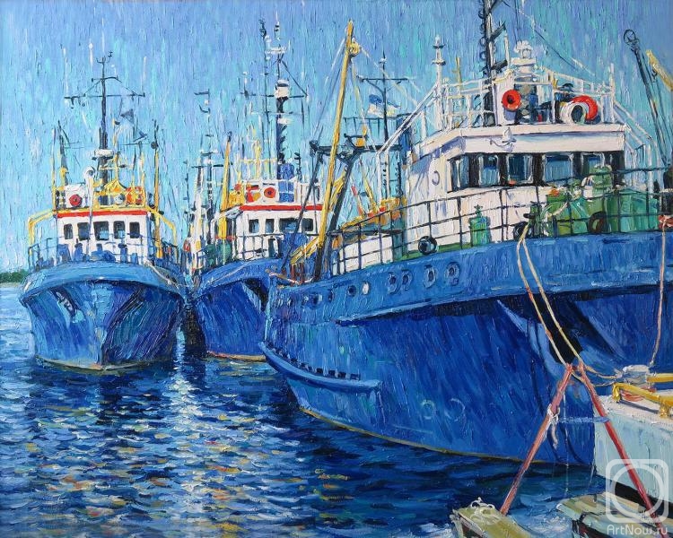 Filippova Ksenia. Blue Ships