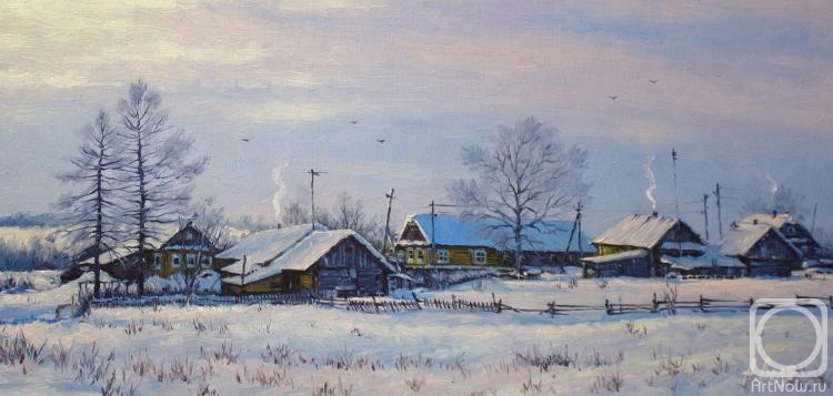 Volya Alexander. Alexandrovka Village. Winter