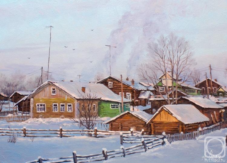 Volya Alexander. Small village houses