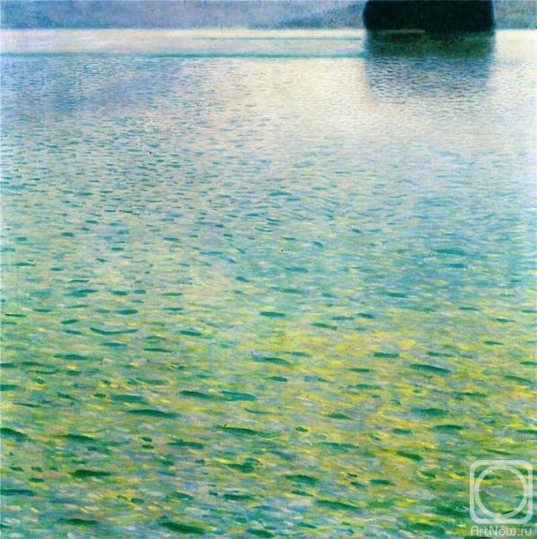 Zhukoff Fedor. Island on Lake Attersee (based on G.Klimt)