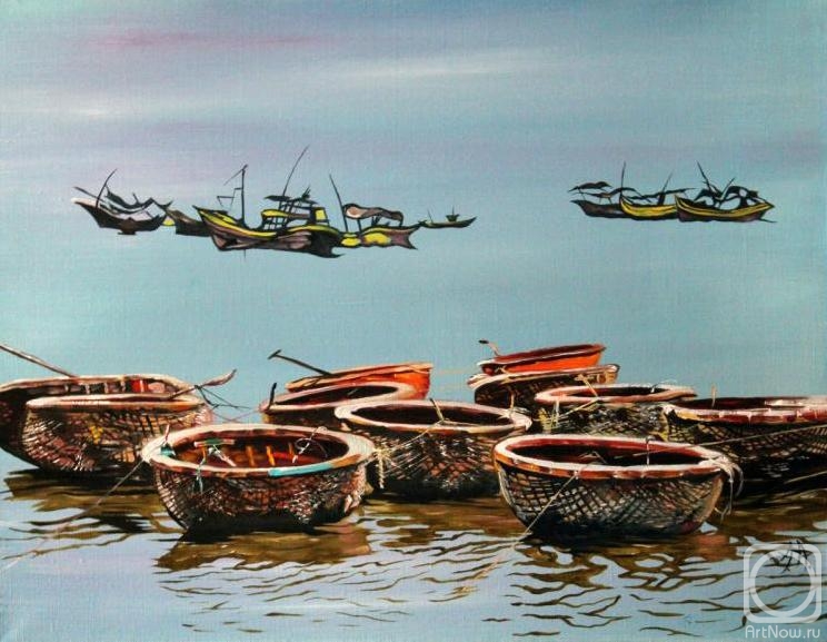 Aronov Aleksey. Vietnam. Boats